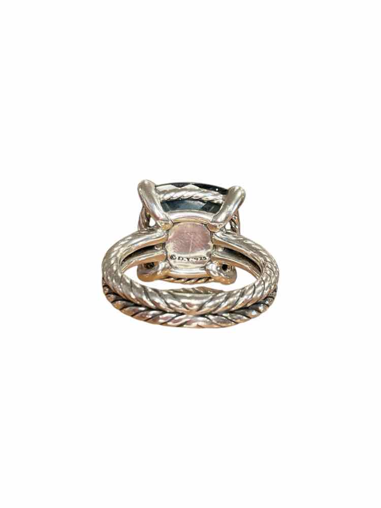 David Yurman Size 5.5 blue topaz Ring