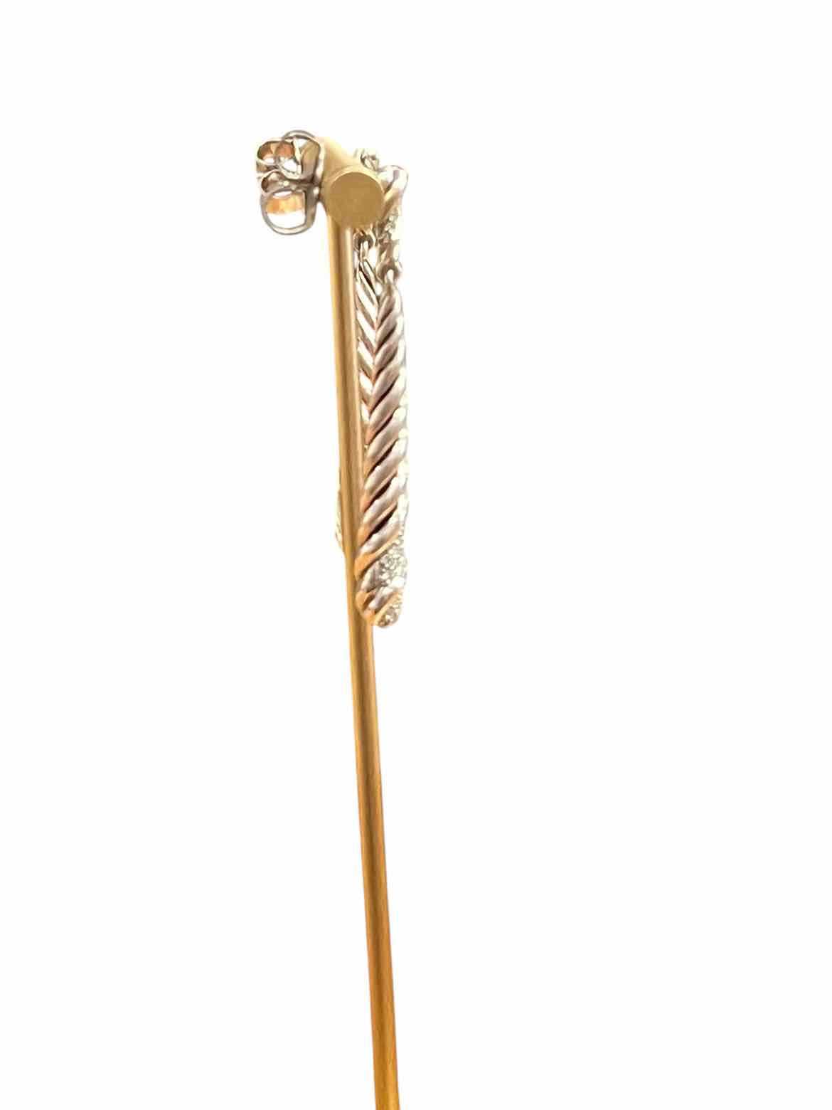 David Yurman Size Long Sterling Earrings