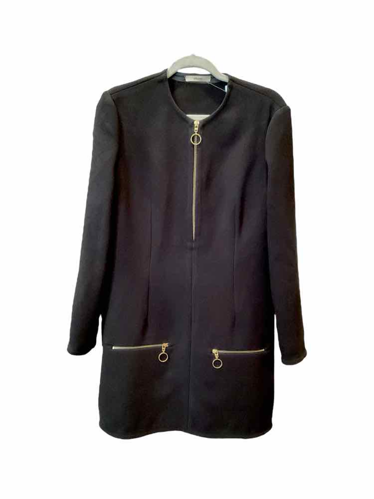 Celine Size 44 Black Dress