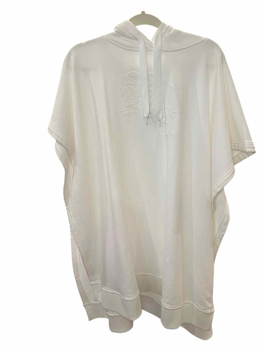 BURBERRY Size OS White Poncho