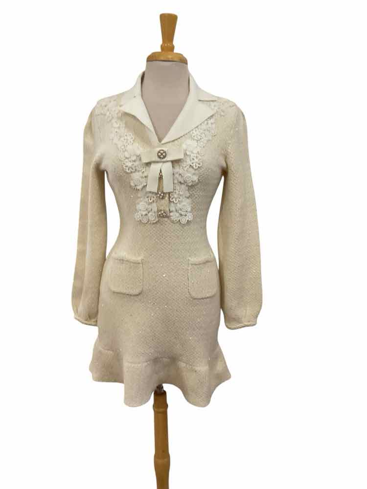 Self Portrait Size Small Cream Bridal