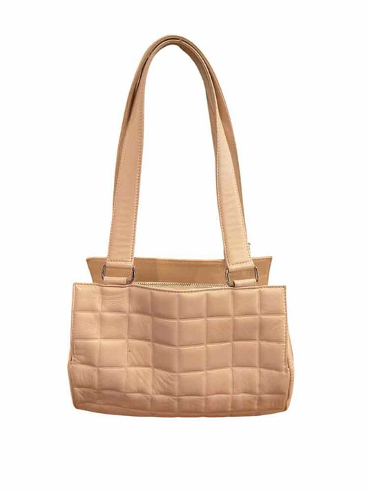Chanel Beige Chocolate Bar Purse