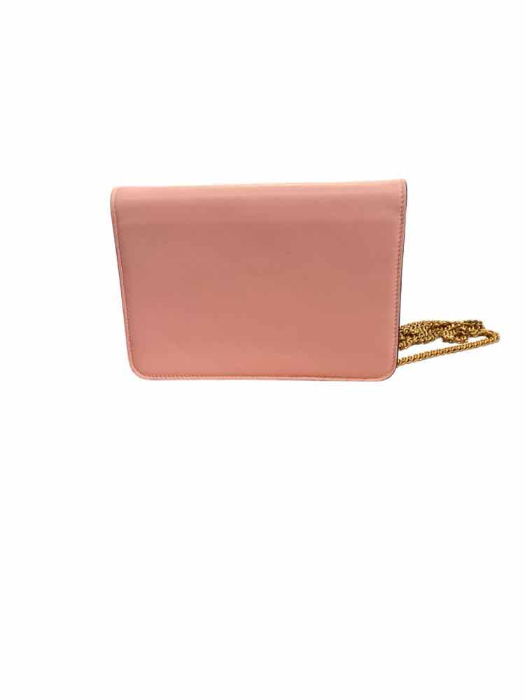 Oscar de la Renta Size mini pink/gold Purse