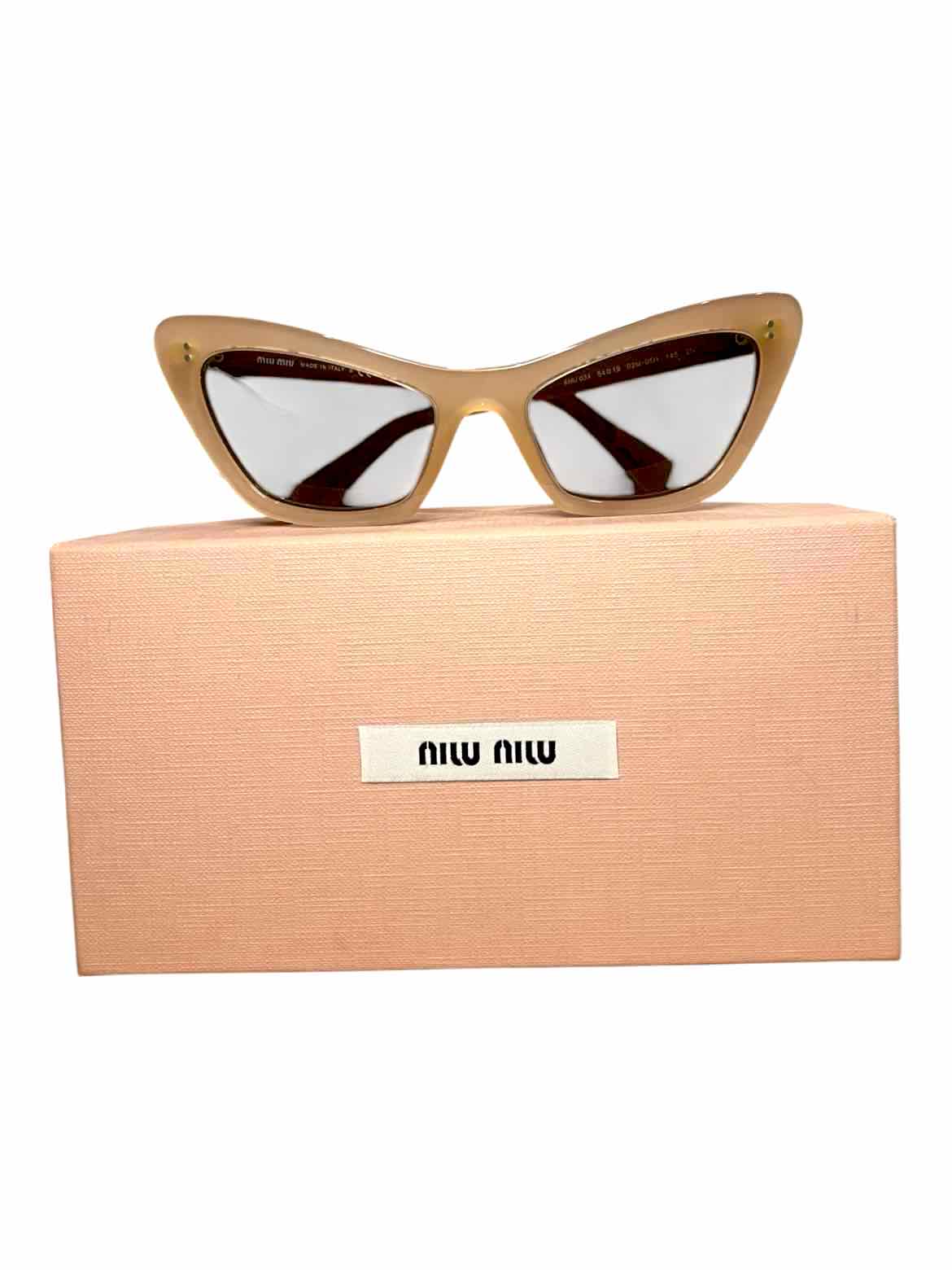 miu miu Peach sunglasses