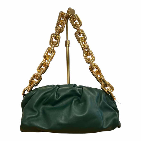 Bottega Veneta Green/gold Purse