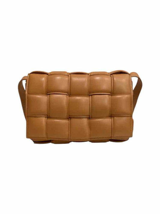 Bottega Veneta Size Medium Caramel Purse
