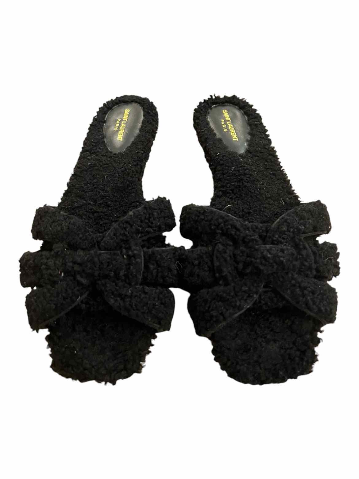 Saint Laurent Size 40.5 Black Shoes