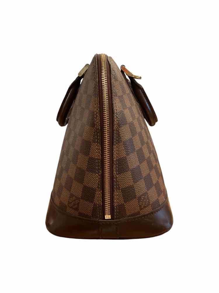 Louis Vuitton Size PM Damier Ebene Alma Purse