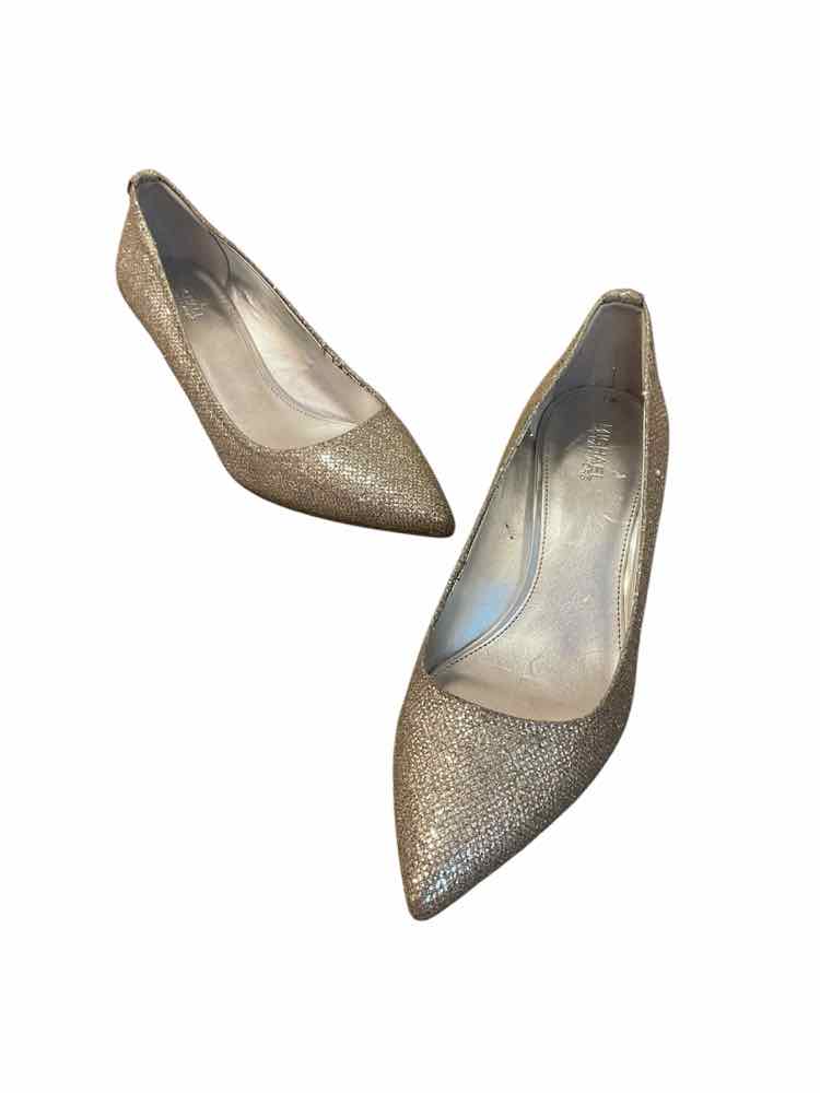 M FOR MKORS Size 7 silver metallic Shoes
