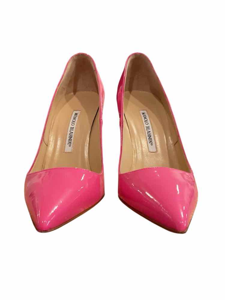 Manolo Blahnik Size 38.5 lipstick Shoes