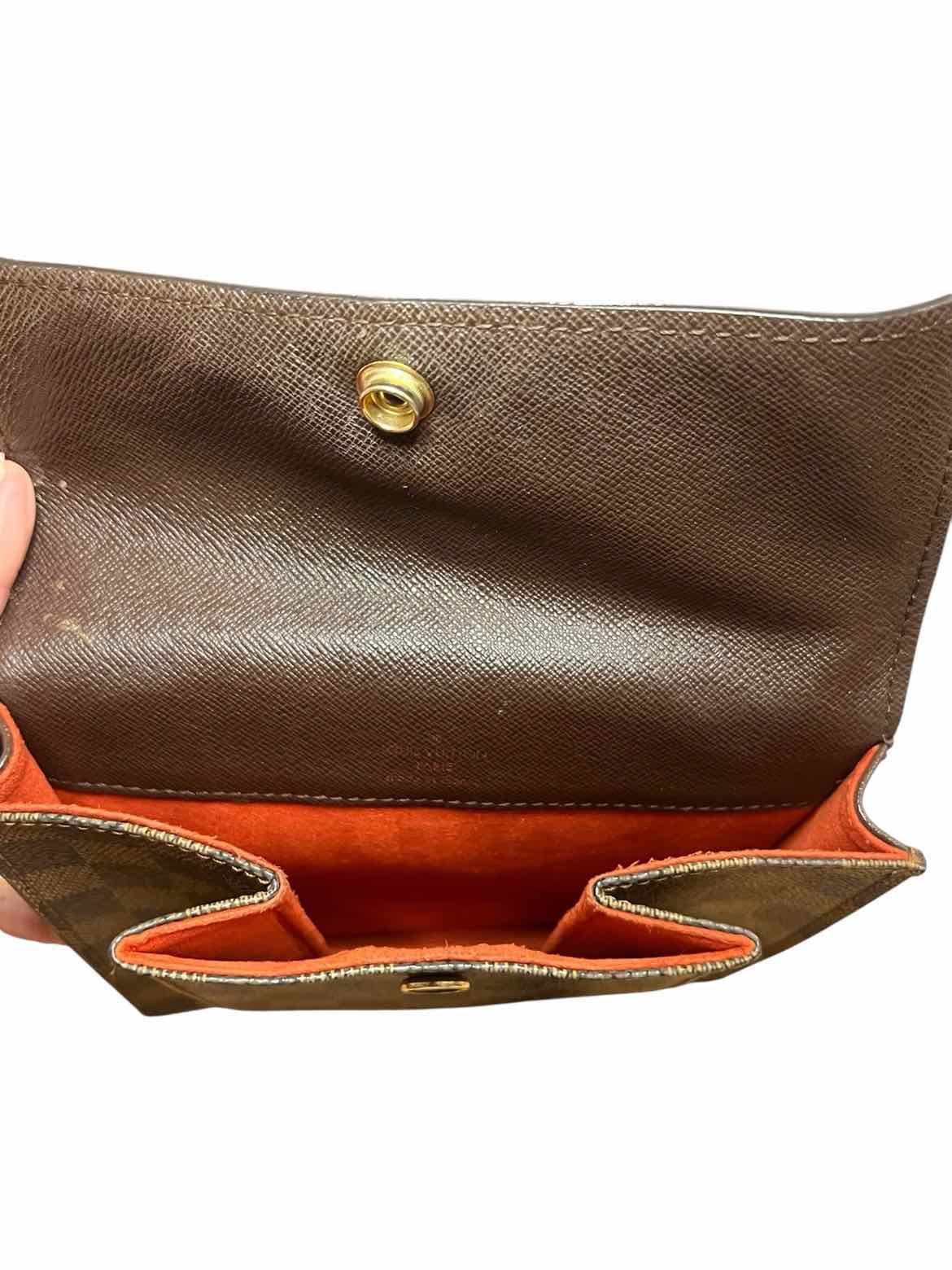 LOUIS VUITTON Size Small EBENE DAMIER Purse