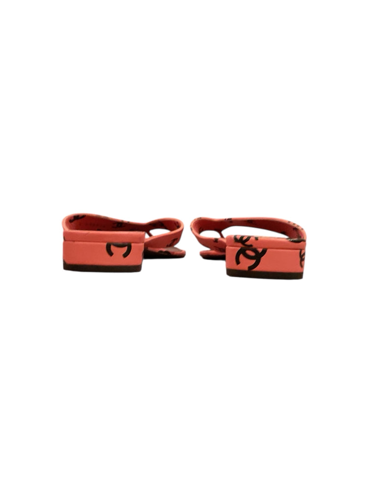 Chanel Size 40 PK/BLK Shoes
