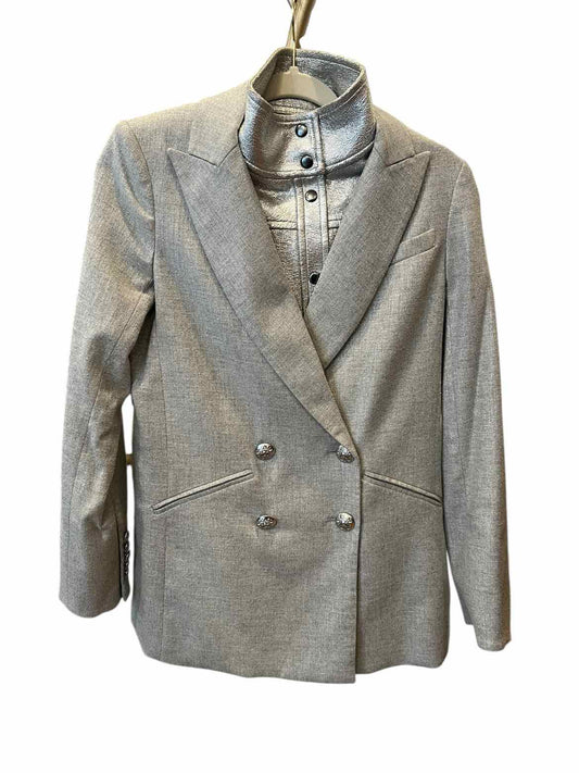 Veronica Beard Size 0 silver BLAZER