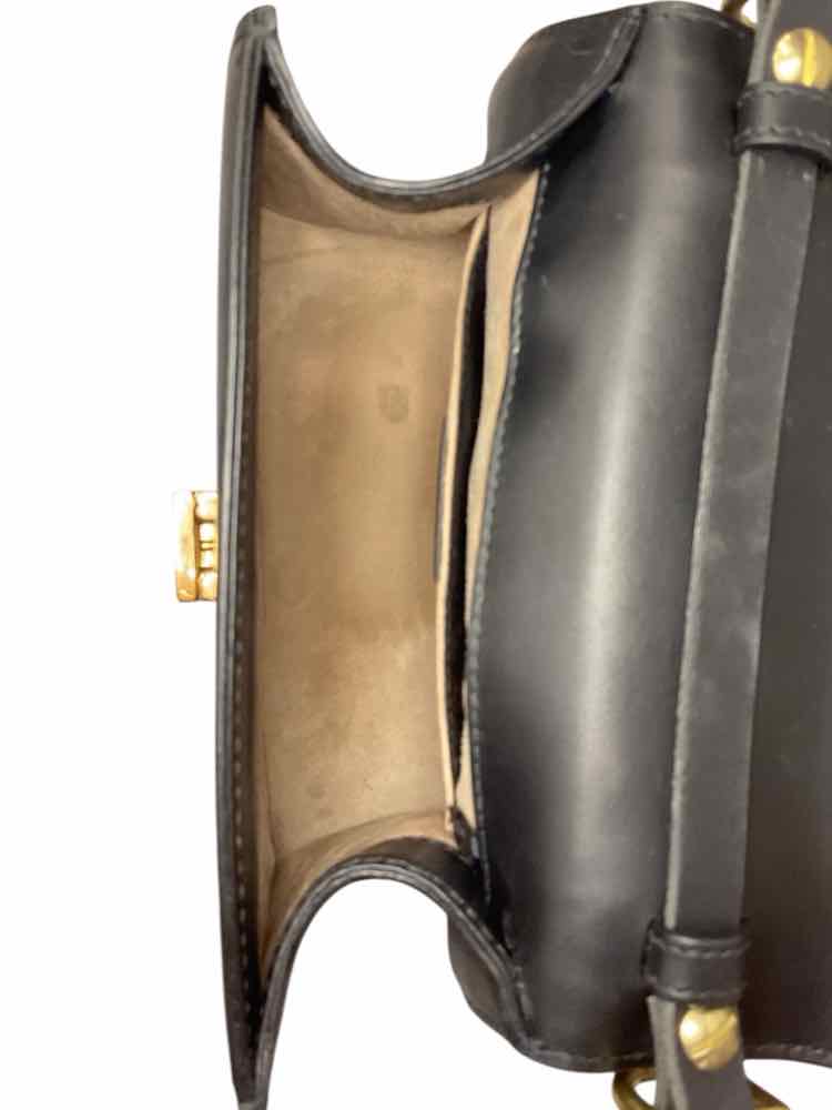 GUCCI Size mini blk/grn/red/gold hardware Purse