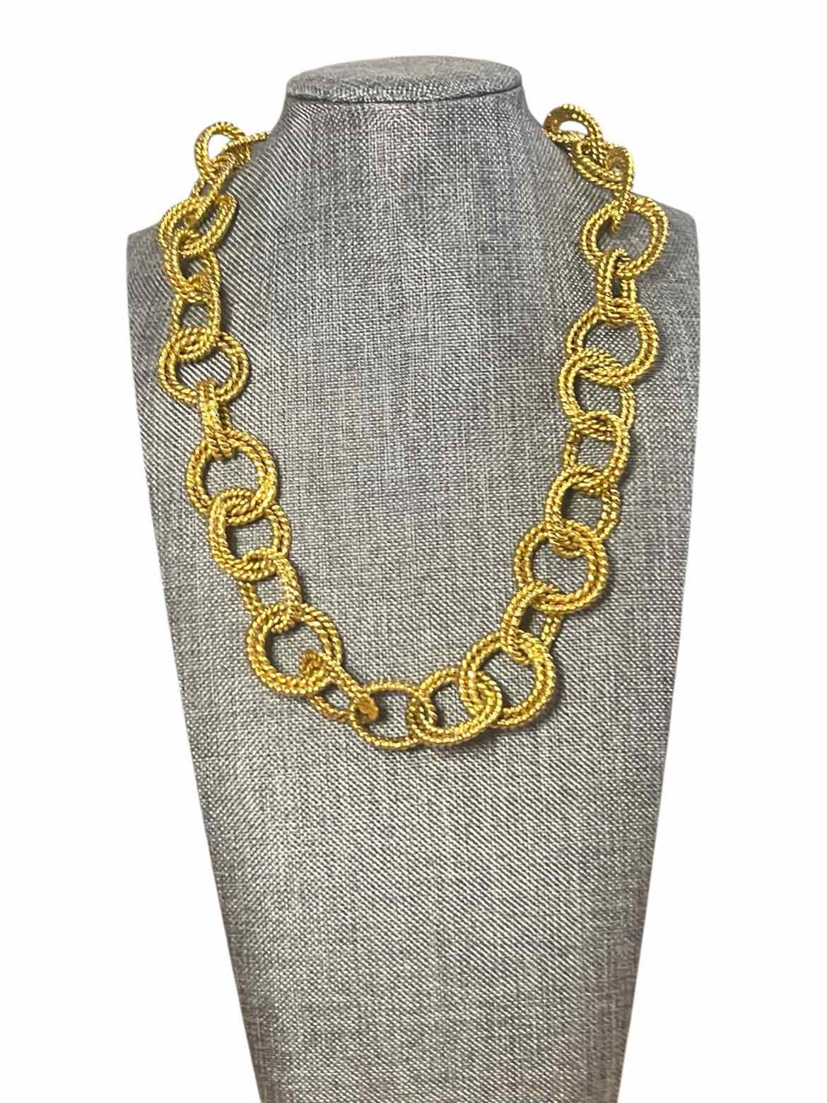 Chanel gold tone Necklace