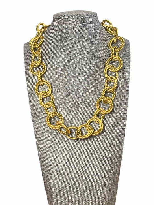 Chanel gold tone Necklace