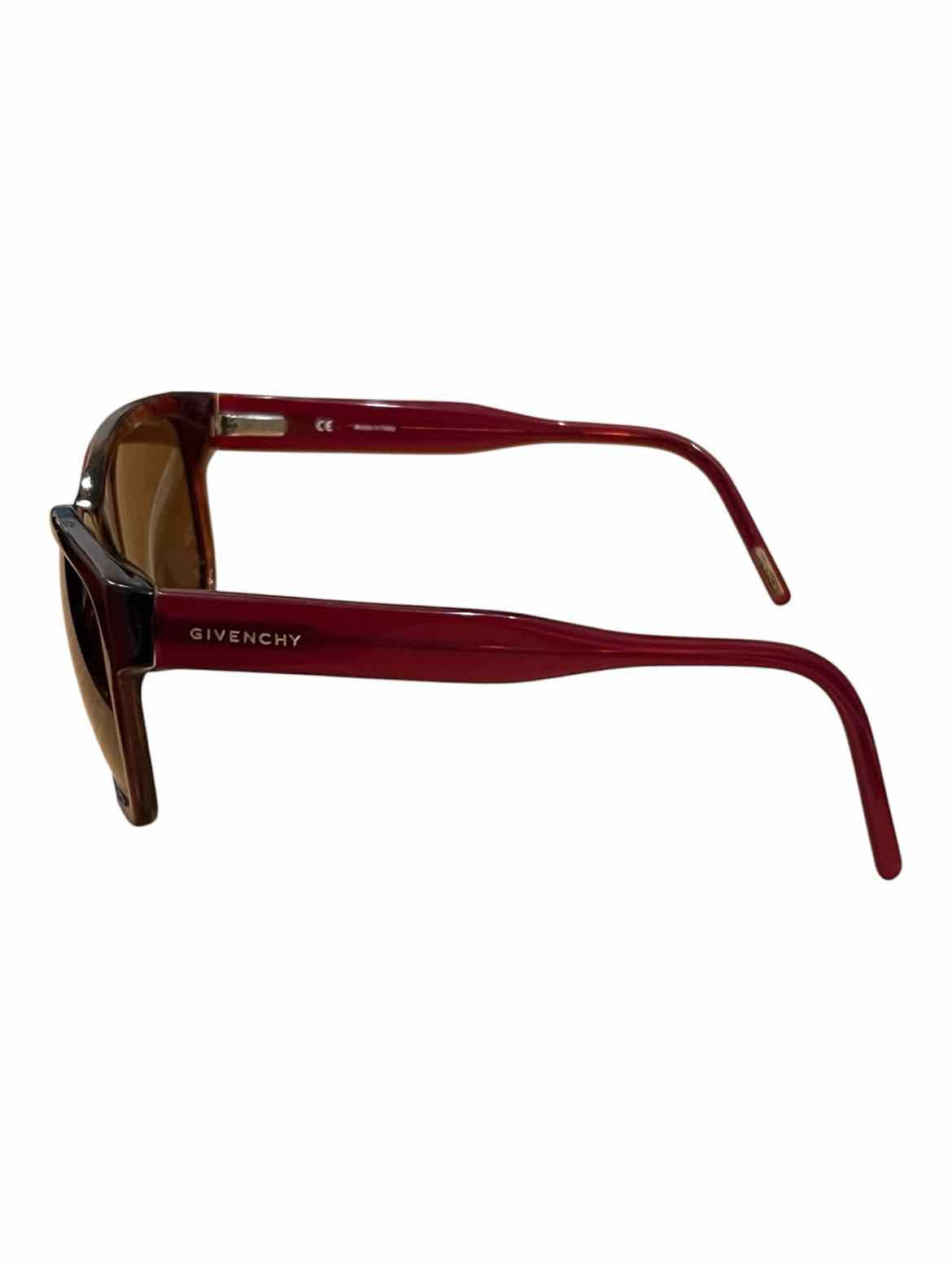 GIVENCHY Red/brn sunglasses