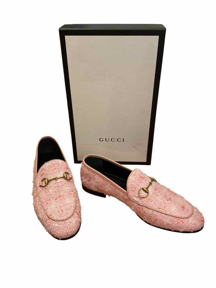 GUCCI Size 39.5 Pink Shoes