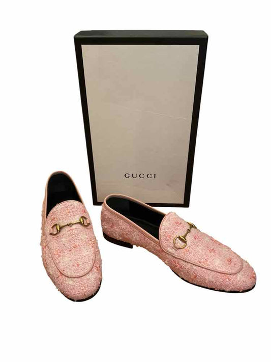 GUCCI Size 39.5 Pink Shoes