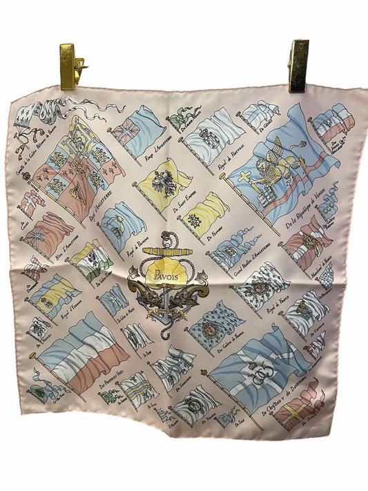Hermes Size 45 pink/multi Scarf