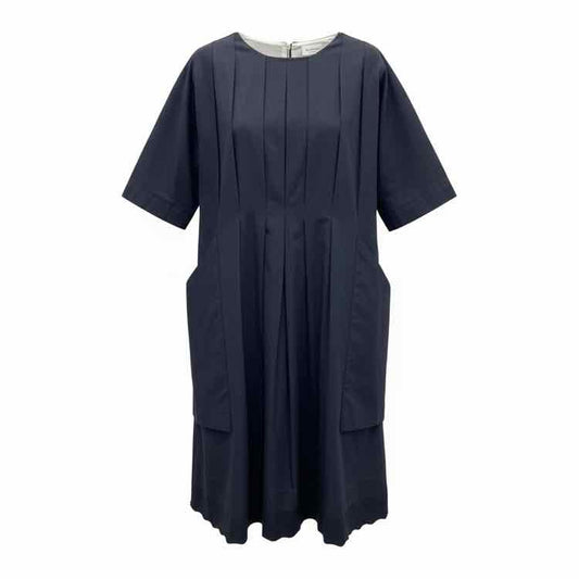 Ferragamo Size Large Navy Dress