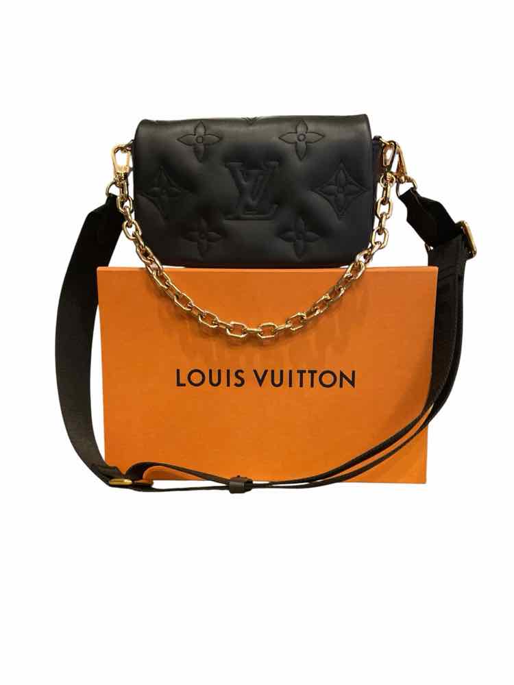 LOUIS VUITTON Size mini Noir/Gold Purse