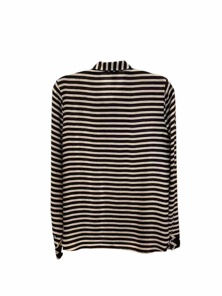 STELLA MCCARTNEY Size 40 blk/cream Blouse