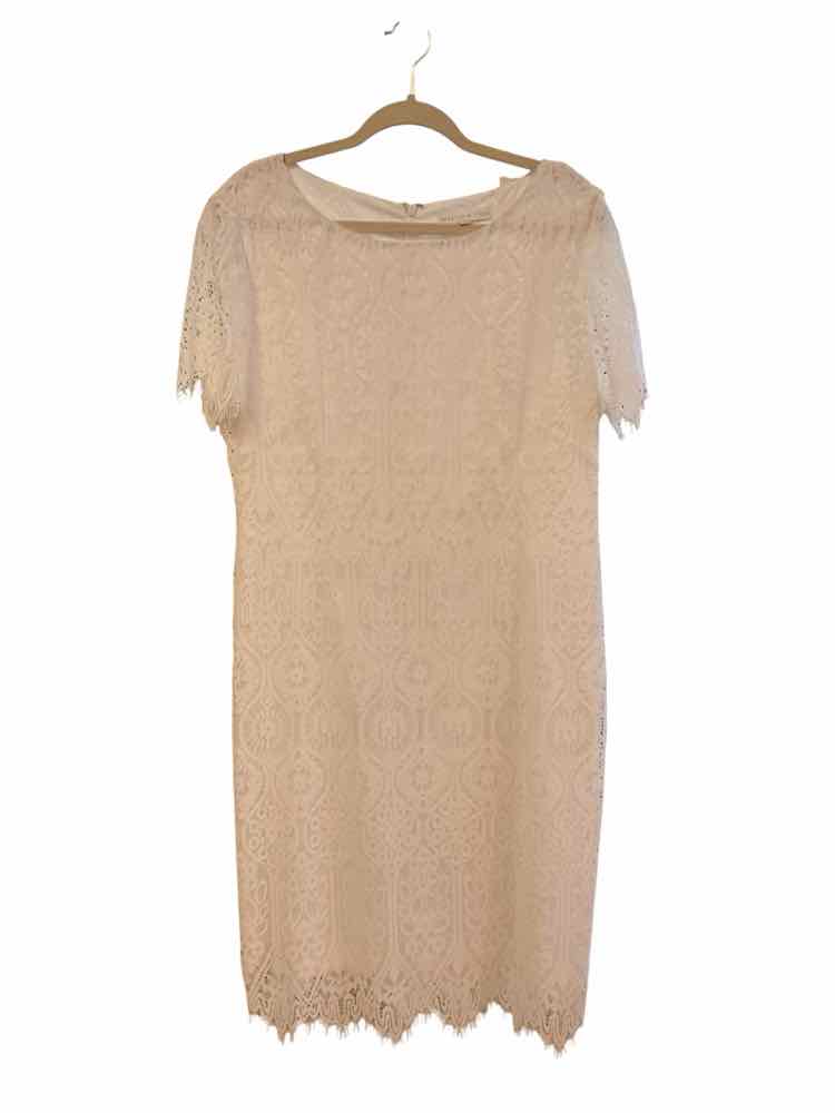 PRESTON&YORK Size 16 White Dress