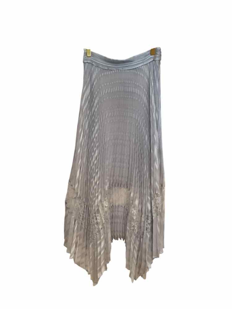 INTERMIX Size 0 Grey Skirt