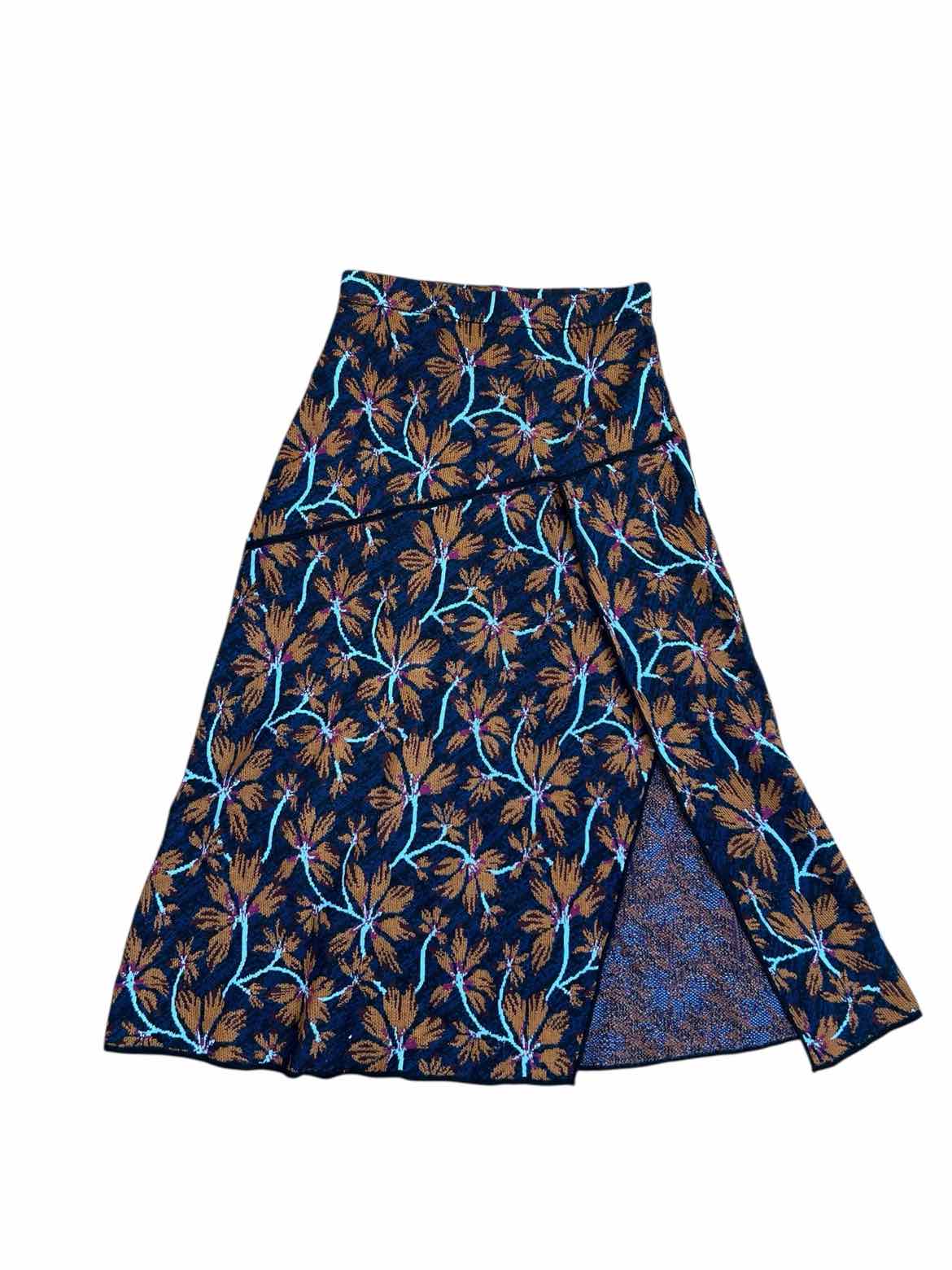 Ulla Johnson Size Large Navy/org/pink/wh Skirt