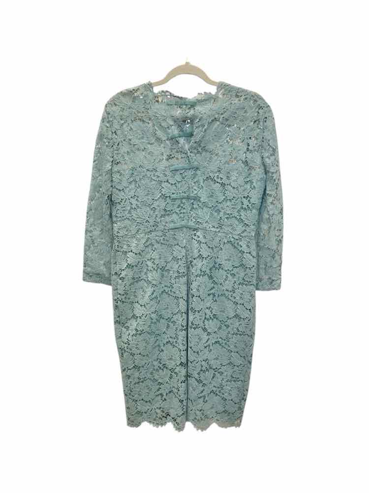 Valentino Size 10 Wedgewood blue Cocktail