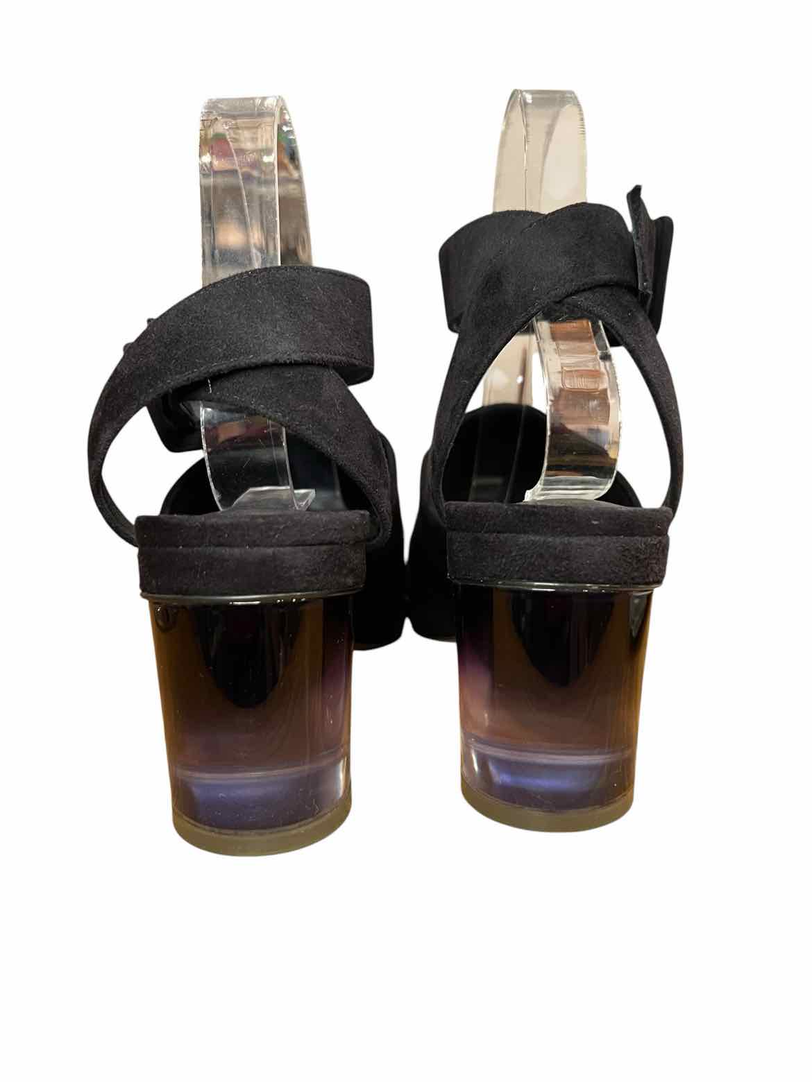 Hermes Size 38 Black Shoes