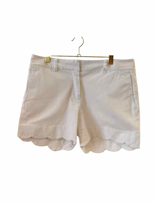 J McLaughlin Size 10 White Shorts