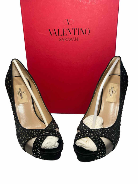 Valentino Size 36 Black Shoes