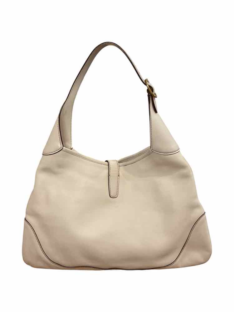 GUCCI Size Large cream/brown Purse