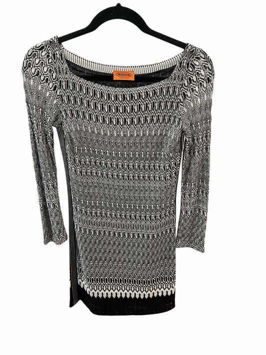MISSONI Size 38 Black/White Dress