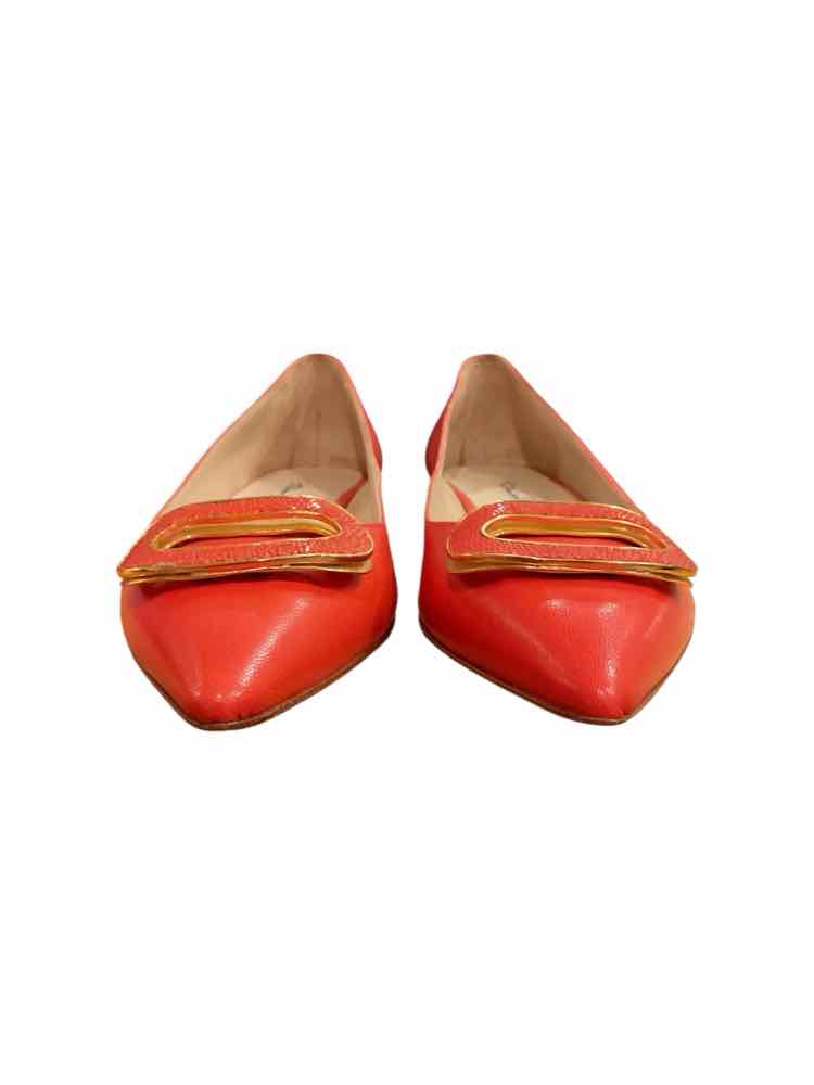 Oscar de la Renta Size 36 Coral Shoes