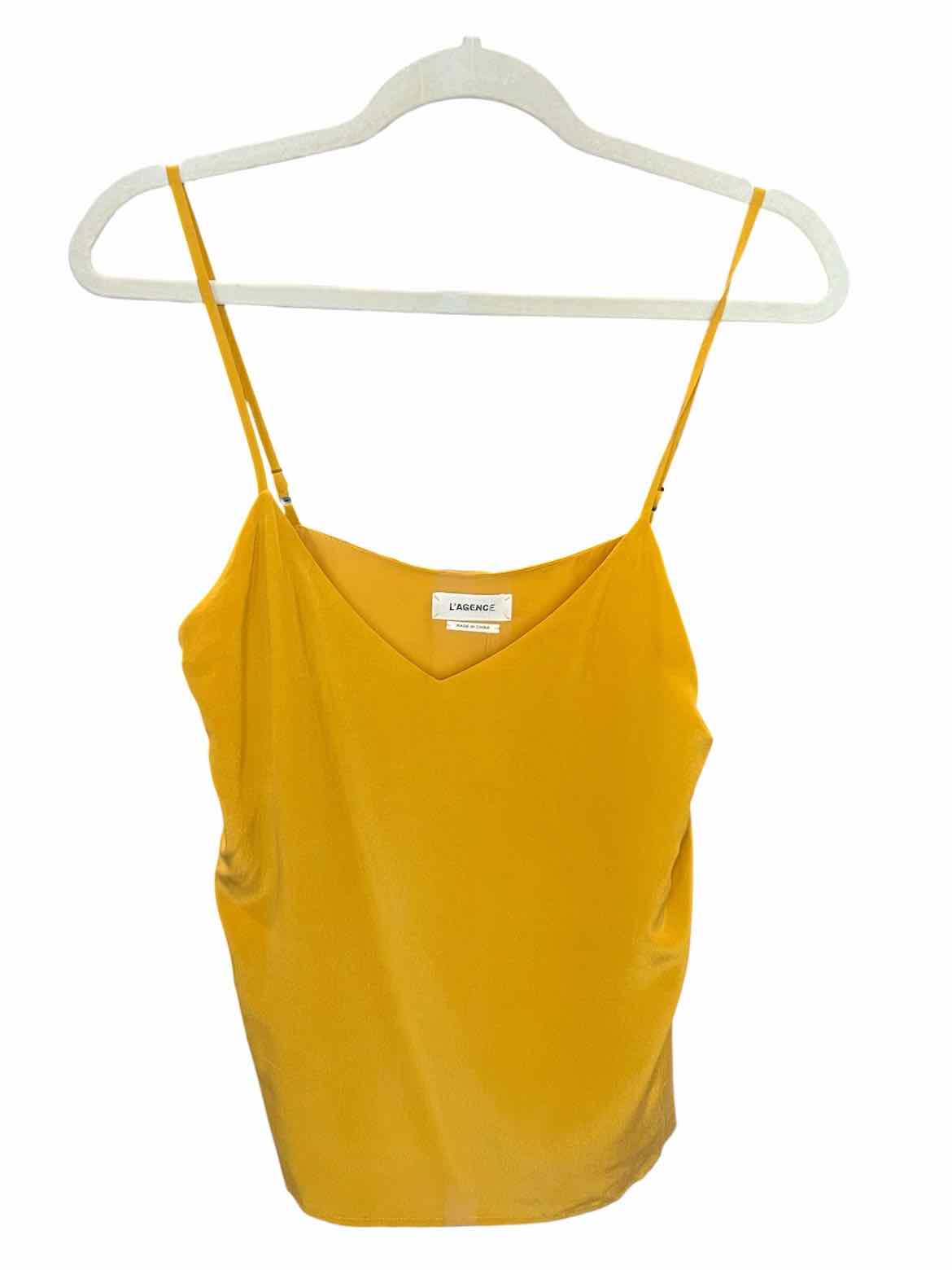 L'Agence Size XS Mustard Blouse
