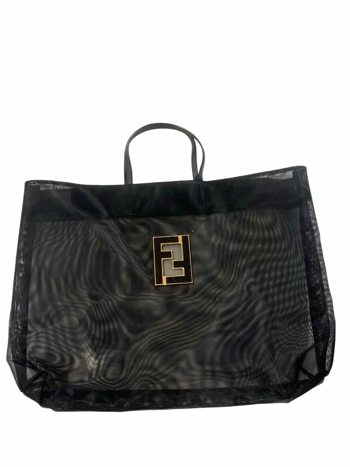 Fendi Size Large Black Purse