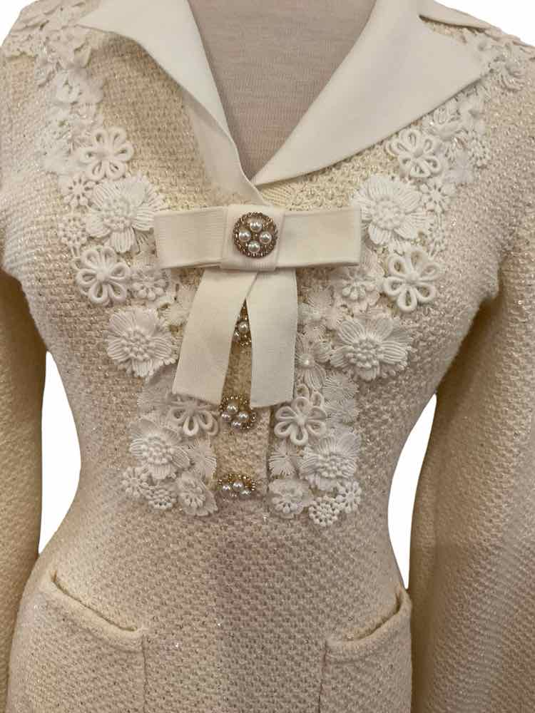 Self Portrait Size Small Cream Bridal