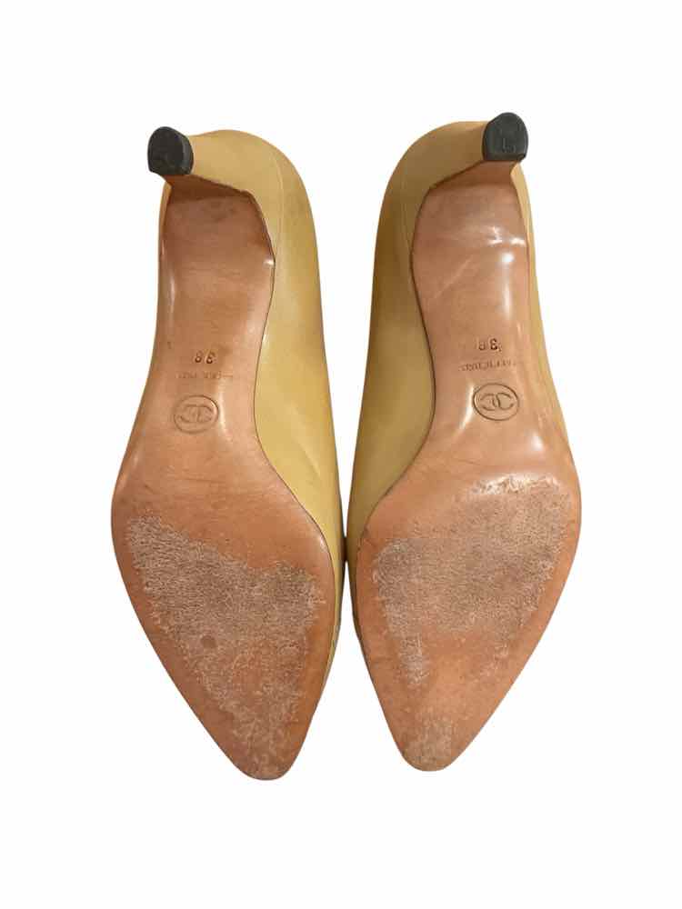 Chanel Size 38 LIGHT BROWN Shoes