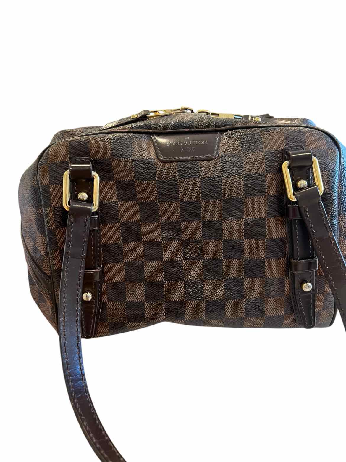 LOUIS VUITTON Size PM Damier Ebene Purse