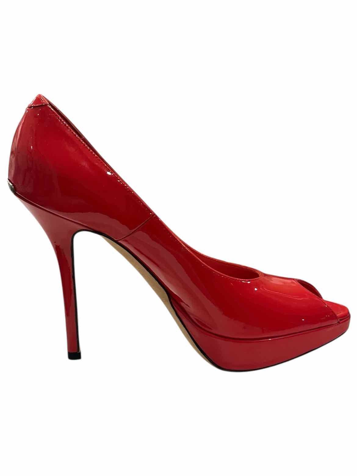 Rain vintage Dior 赤 ハイヒール ポインテッドトゥ CHRISTIAN DIOR Size 36.5 Red Shoes – Encore Consignment Boutique