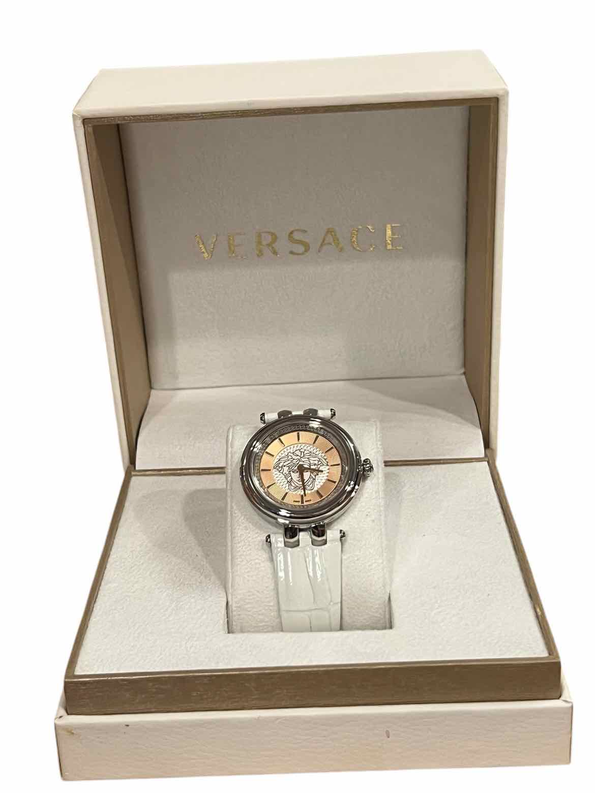 Versace white/silver Watch