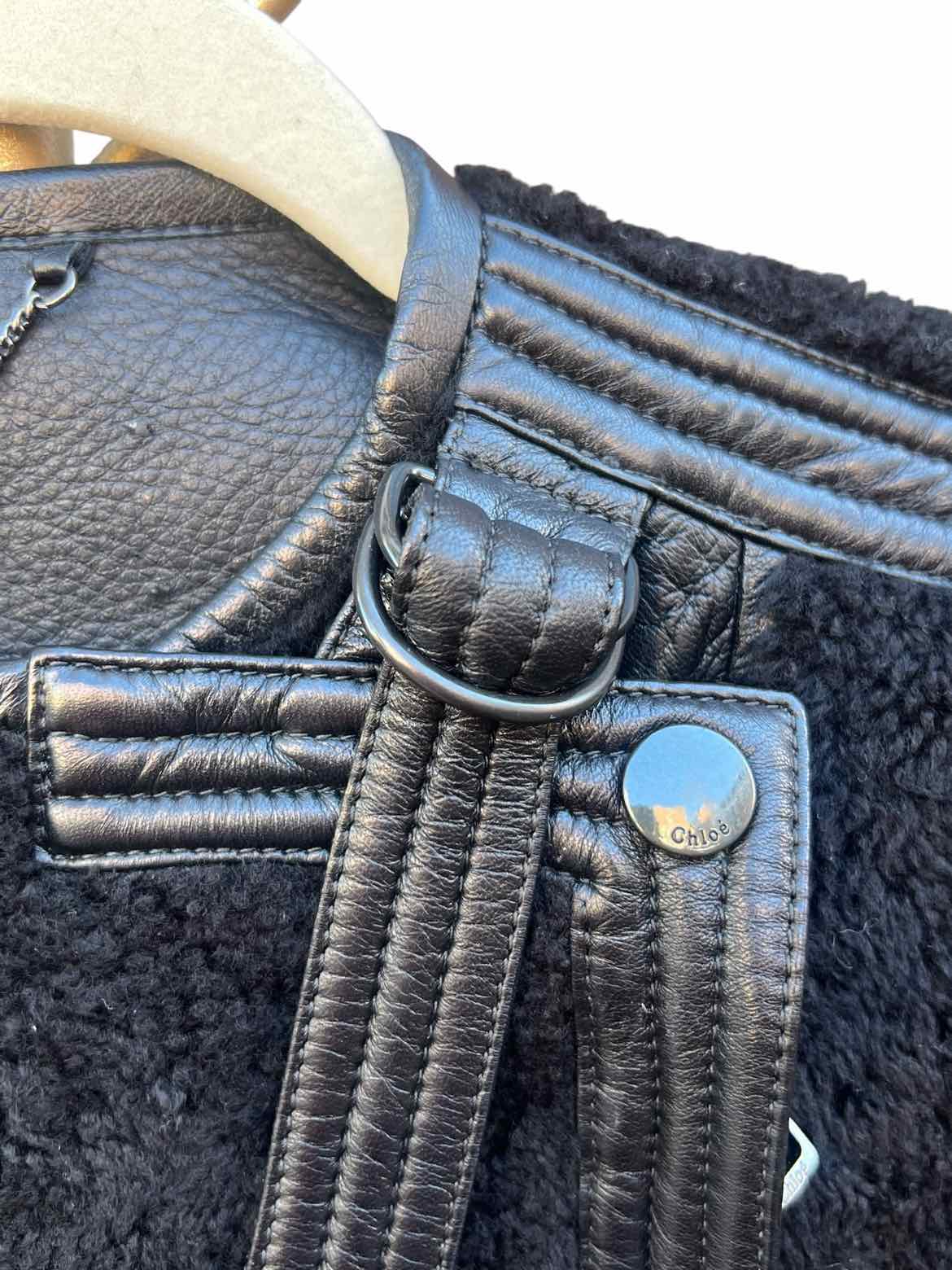 CHLOE Size 38 Black Jacket