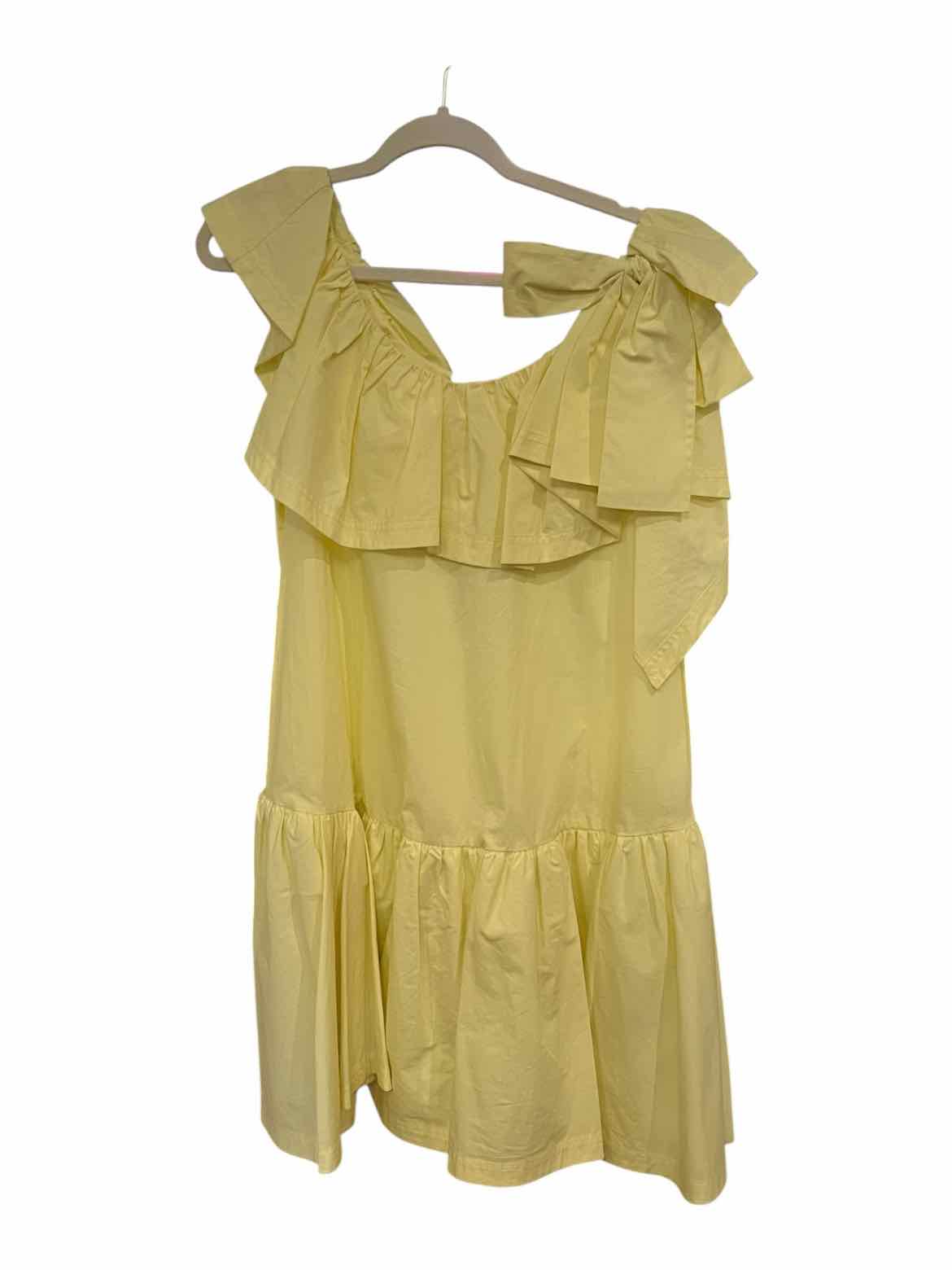 PHILLIP LIM Size 8 Pale Yellow Dress