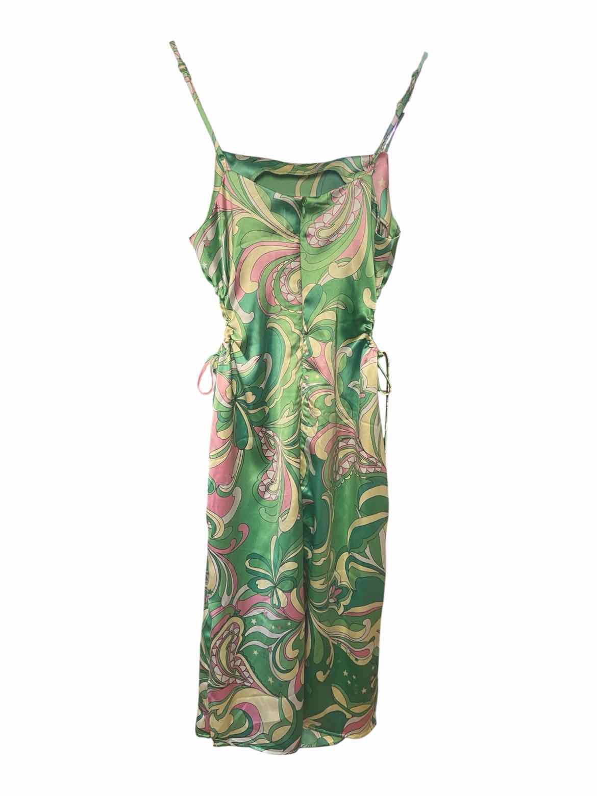 Christian Lacroix Size Small green/pink Dress