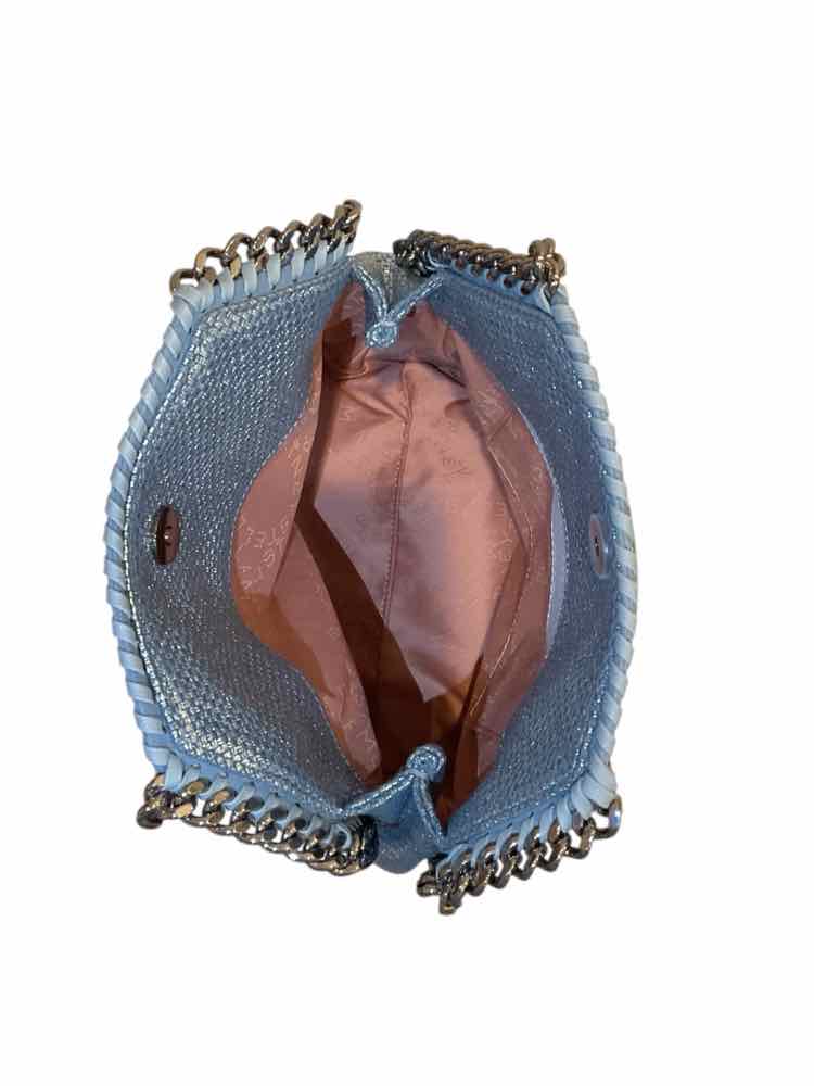 STELLA MCCARTNEY Size Small metallic blue Purse