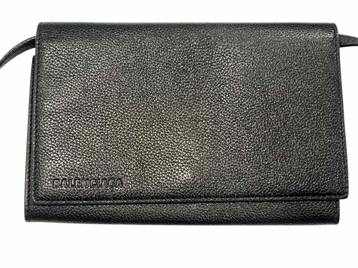 BALENCIAGA Size mini Black Purse