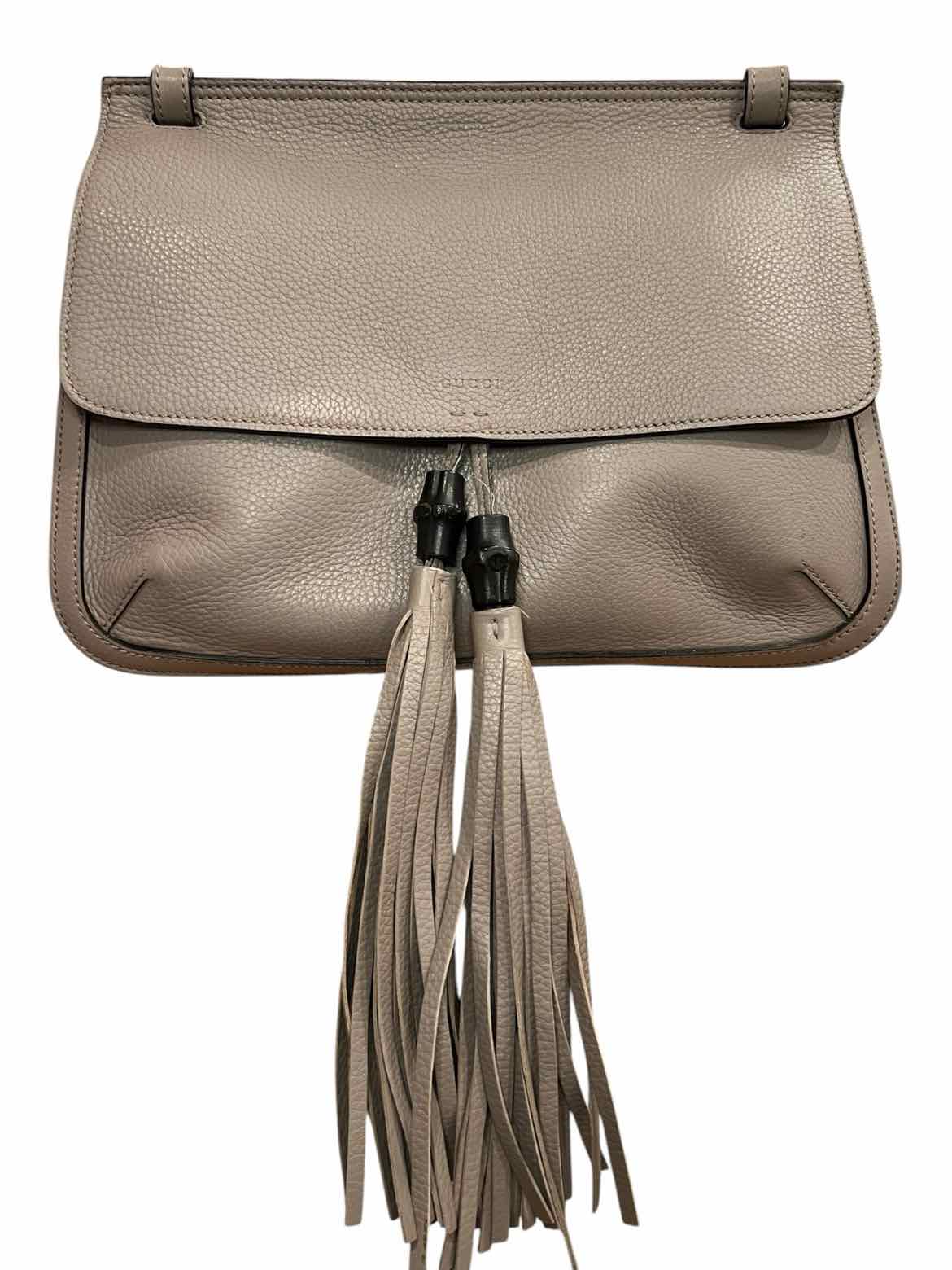 GUCCI Size Medium Grey Purse